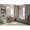 Lustro łazienkowe DEANTE Silia ADI D851 Tytanowy 50 x 100 cm Szary Materiał Aluminium