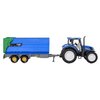 Traktor DAFFI Mały rolnik New Holland T5 z przyczepą wywrotką T-521 Typ Rolniczy