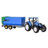 Traktor DAFFI Mały rolnik New Holland T5 z przyczepą wywrotką T-521 Skala 1:32