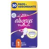 Podpaski ALWAYS Platinum Normal Rozmiar 1 (30 sztuk)