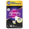 Podpaski ALWAYS Platinum Secure Night Rozmiar 4 (20 sztuk)
