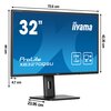 Monitor IIYAMA ProLite XB3270QSU-B1 31.5" 2560x1440px IPS 100Hz 3 ms Przeznaczenie Do domu i biura