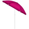 Parasol MIRPOL Tilt 160cm Różowy Materiał Nylon