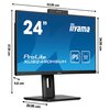 Monitor IIYAMA ProLite XUB2490HSUH-B1 23.8" 1920x1080px IPS 100Hz 4 ms [GTG] Przeznaczenie Do domu i biura