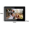 Ramka cyfrowa DENVER Frameo PFF-725B Czarny Wbudowane złącza USB Typ C
