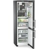 Lodówka LIEBHERR CBNbsa 575i No Frost 201.5 cm Czarny stalowy BioFresh DuoCooling Położenie zamrażarki Na dole