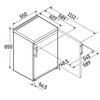 Lodówka LIEBHERR TK 14VE01 85cm Biała Czas utrzymania temperatury w przypadku braku zasilania [h] 10