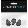 Zestaw szczoteczek nylonowych do mopa parowego EUROFLEX Vapour M4/M4S/M6S (3 szt.) Gwarancja 24 miesiące