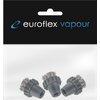 Zestaw szczoteczek mosiężnych do mopa parowego EUROFLEX Vapour M4/M4S/M6S (3 szt.) Gwarancja 24 miesiące