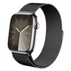 Pasek CRONG Milano Steel do Apple Watch (44/45/46/49mm) Grafitowy Kolor Grafitowy