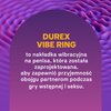 Nakładka wibracyjna DUREX Vibe Ring Sterowanie telefonem Nie