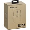 Mysz DEFENDER Nitta MM-307 Biały Typ myszy Optyczna