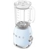 Blender kielichowy SMEG BLF03PBEU Błękitny Regulacja obrotów Mechaniczna