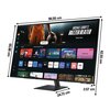 Monitor SAMSUNG Smart M7 LS43DM702UUXDU 42.5" 3840x2160px 4 ms [GTG] Przeznaczenie Do domu i biura