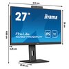 Monitor IIYAMA ProLite XUB2790QSUH-B1 27" 2560x1440px IPS 100Hz 0.4 ms [MPRT] Przeznaczenie Do domu i biura