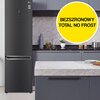 Lodówka LG GBB62MCFCN1 No Frost 203cm Grafit FreshBalancer FreshConverter DoorCooling+ Roczne zużycie prądu 172 kWh = 197.8 zł