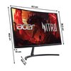 Monitor ACER Nitro ED273US3bmiipx 27" 2560x1440px 180Hz 1 ms [VRB] Curved Przeznaczenie Dla gracza