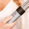Suszarko-lokówka CECOTEC Bamba CeramicCare AirGlam Srebrny 44 mm 1400 W Funkcje Błyskawiczne nagrzewanie, Jonizacja, Nawiew zimnego powietrza, Obrotowy przewód, Powłoka ceramiczna, Zabezpieczenie przed przegrzaniem
