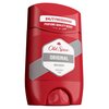 Czerwony dezodorant w sztyfcie z widocznym napisem "Old Spice Original Rich Scent Deodorant Stick" oraz "24/7 FRESSSHHH Perfume Quality Scent". Produkt ma charakterystyczne opakowanie z szarymi i białymi elementami graficznymi.