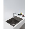 Zlewozmywak jednokomorowy z ociekaczem FRANKE Urban UBG 611-78 XL 114.0716.364 Łupkowy szary 50x78 Wykonanie Fragranite