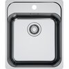 Zlewozmywak jednokomorowy FRANKE Smart SRX 210-40 127.0720.294 Stalowy 43x51 Typ Wbudowywany