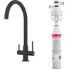 Bateria kuchenna FRANKE Lina Clear Water 160.0702.681 Czarny mat