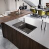 Zlewozmywak jednokomorowy z ociekaczem FRANKE Centro CNG 611-78 XL 114.0716.325 Łupkowy szary 50x78 Wykonanie Fragranite