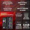 Komputer MAD DOG DIAXID605-A02DR32 R5-5600 32GB RAM 1TB SSD GeForce RTX3060 Procesor AMD Ryzen 5 5600
