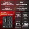 Komputer MAD DOG DIAXID605F-A02DB16 R5-5600 16GB RAM 1TB SSD GeForce RTX3060 Procesor AMD Ryzen 5 5600