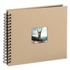 Album HAMA Fine Art Czarne kartki 28x24 Beżowy (50 stron) Opis zdjęć Obok zdjęć