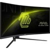 Monitor MSI MAG 345CQR 34" 3440x1440px 180Hz 1ms [MPRT] Curved Przekątna ekranu [cm] 86