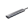 Hub TRUST Halyx 24947 USB 3.2 Gen. 1, Pasywny Dodatkowe informacje Aluminiowa konstrukcja