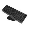 Zestaw A4TECH Wireless Fstylet FG1012 Czarny Układ klawiszy US