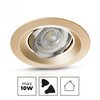 Oprawa sufitowa punktowa LIGHTLOGIC LL CILI DTO-G 30541 Maksymalna moc żarówki [W] 10