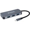 Hub D-LINK DUB-2335 USB Typu C, Pasywny