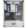 Obudowa DARKFLASH DK100 Biały Materiał Stal