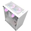Obudowa DARKFLASH DK100 Biały Wnęki wewnętrzne 2.5" 2