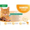 Karma dla kota IAMS Delights Land & Sea w galarecie (12 x 85 g) Opakowanie Saszetka