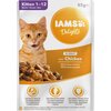 Karma dla kota IAMS Delights Kitten Kurczak w sosie (12 x 85 g) Typ Mokra