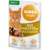 Karma dla kota IAMS Delights Aromatyczny kurczak i indyk w sosie 85 g