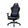 Fotel DIABLO CHAIRS X-One 2.0 Normal Size Czarno-niebieski Regulowane oparcie Tak