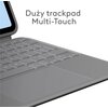 Etui na iPad Air LOGITECH Combo Touch Szary Klawiatura Dedykowana do tabletów o przekątnej [cal] 11