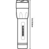 Latarka taktyczna BLACK + DECKER 235134 Źródło światła T6