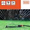 Zraszacz oscylacyjny BLACK DECKER Turbo Kolor Czarny