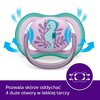 Smoczek PHILIPS Avent Ultra Air SCF085/61 6-18 m Wielokolorowy (2 sztuki) Kolor Różowo-Zielony