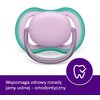 Smoczek PHILIPS Avent Ultra Air SCF085/34 6-18 m Wielokolorowy (2 sztuki) Rodzaj Uspokajający