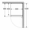 Lodówka SIEMENS KG39NSBBF No Frost 203cm Czarne satynowe szkło Funkcje dodatkowe Multi Air Flow