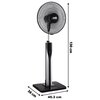 Wentylator HB SF4012BRC Rodzaj Wentylator stojący
