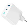 Ładowarka sieciowa GEMBIRD TA-UC-PDQC65L-W-01 65W Biały Kabel w zestawie Brak