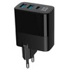 Ładowarka sieciowa GEMBIRD TA-UC-PDQC30LCD-BK-02 30W Czarny Rodzaj Ładowarka sieciowa